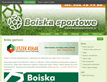 Tablet Screenshot of boiskasportowe.pl